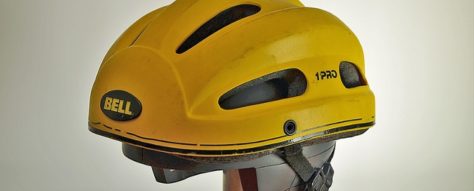 yellow helmet