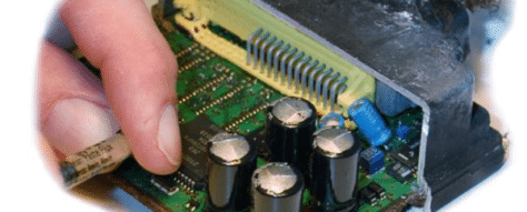 damaged event data recorder