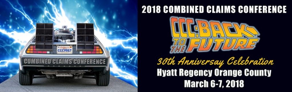 Combined Claims Conference 2018