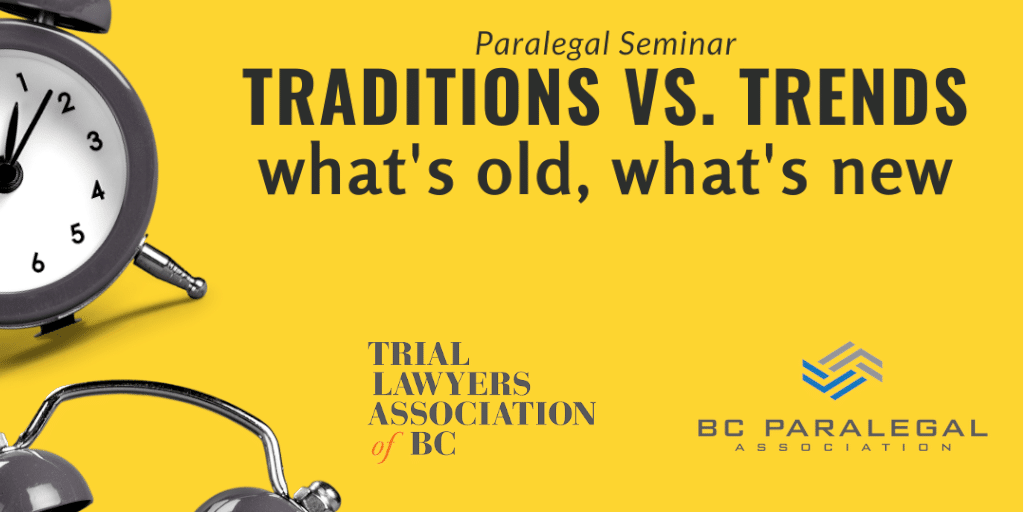 TLABC and BCPA paralegal seminar - mea sponsors