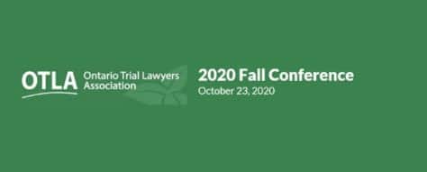 MEA Forensic sponsors OTLA 2020 Fall conference, Ben and Craig in attendance