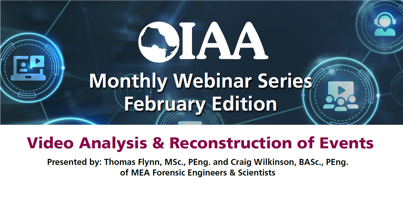 Craig Wilkinson and Tom Flynn present on Video Analysis – OIAA Webinar Series