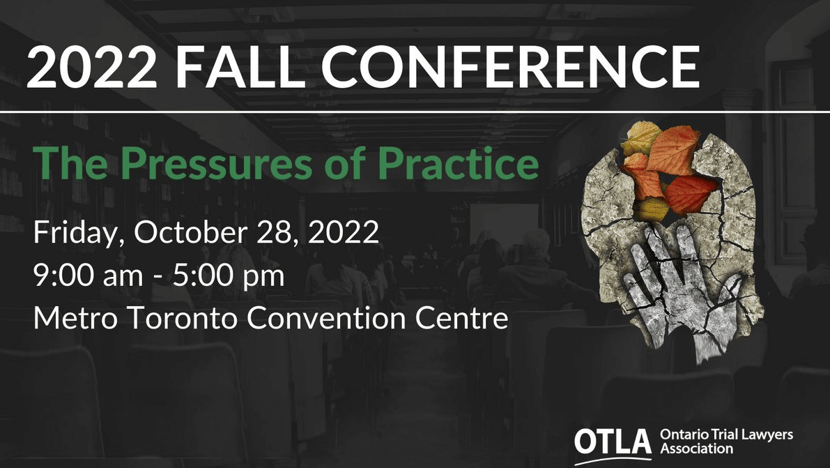 The promise and Perils of Self-Driving Cars: Craig Wilkinson presents at the 2022 OTLA Fall Conference
