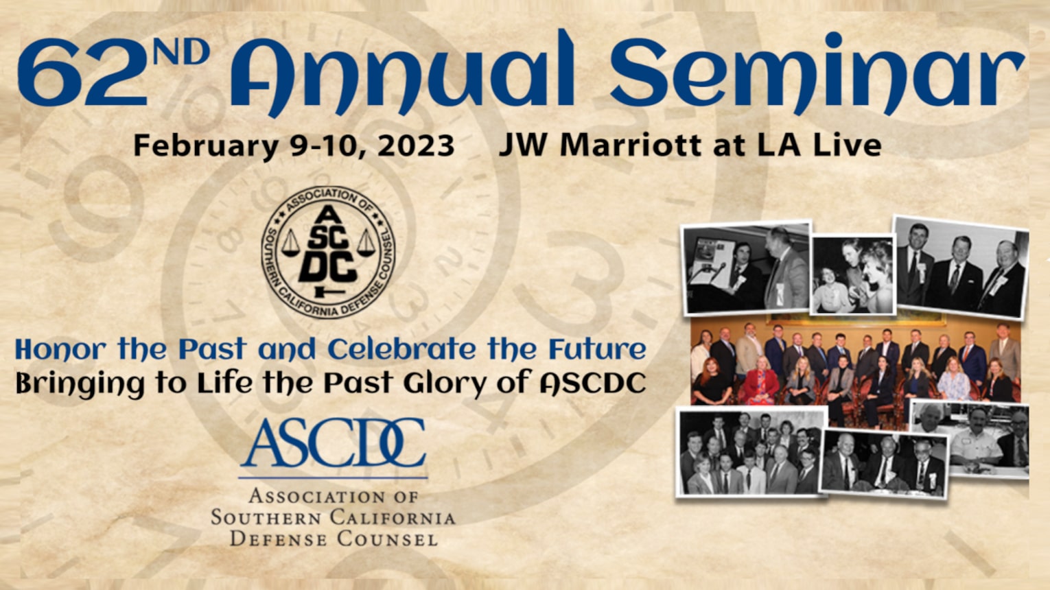 Dave, Stephanie, Cole and Allison are exhibiting at the 62nd ASCDC