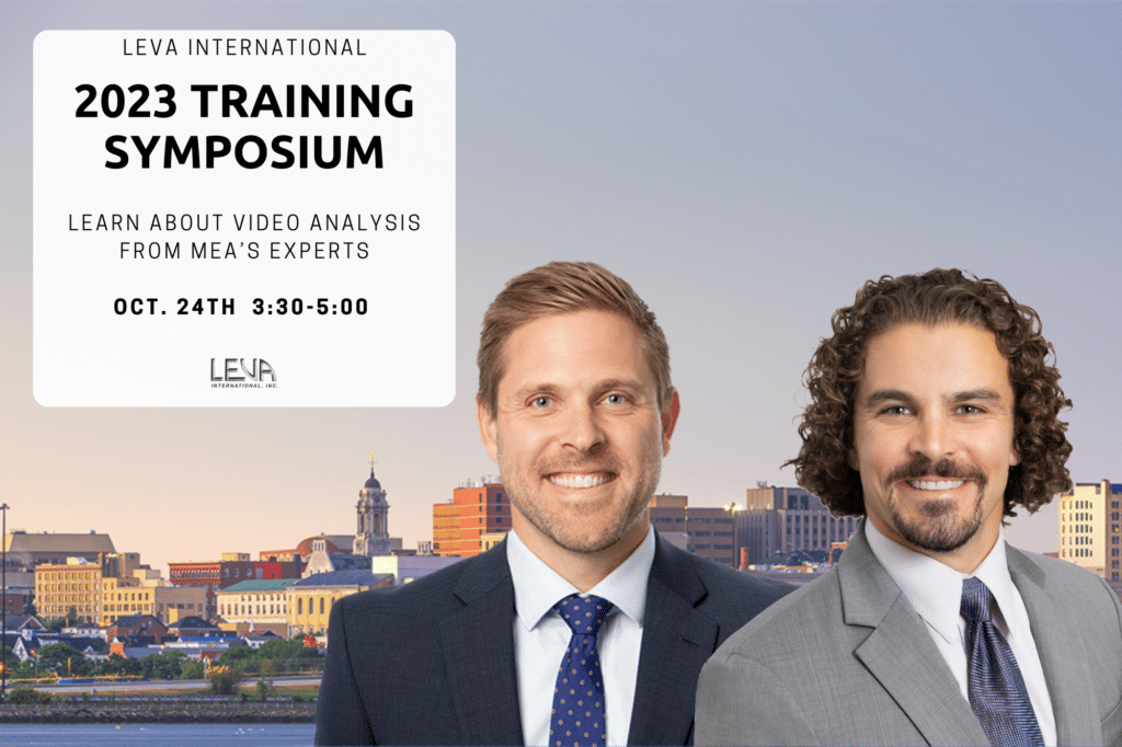 Cole and Tom Present at LEVA Training Symposium